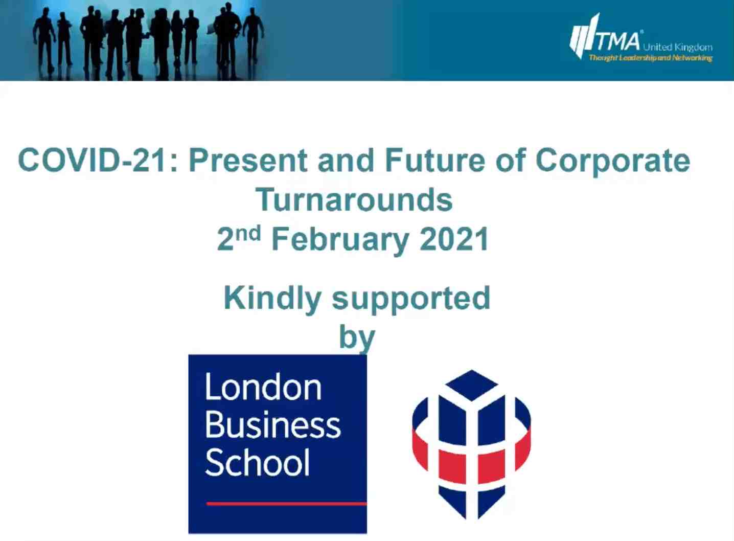 Tony Groom hosts a TMA Webinar in Partnership with London Business School