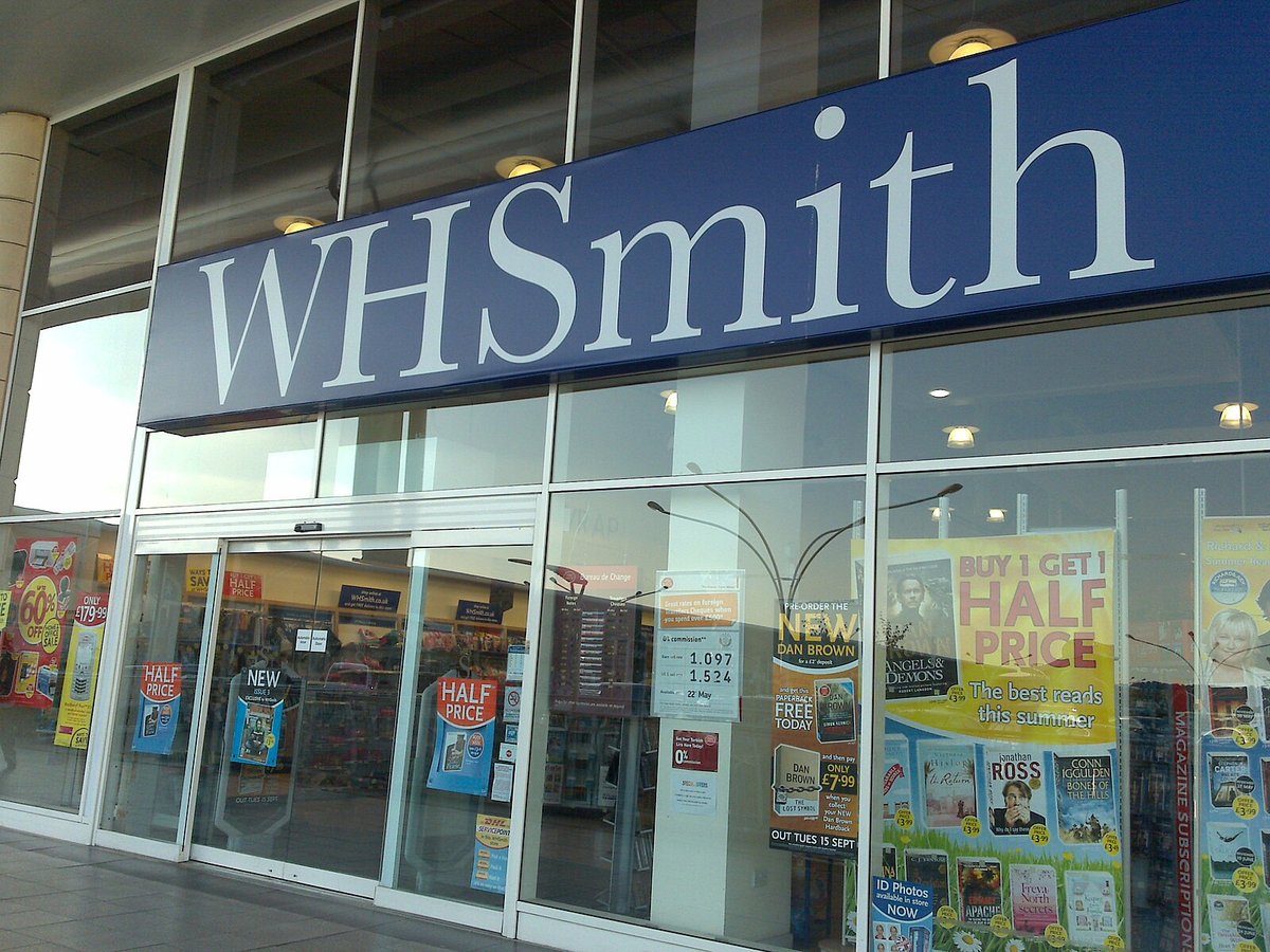 WH Smith Shares Fall 42% Following £30 Million North American Accounting Error